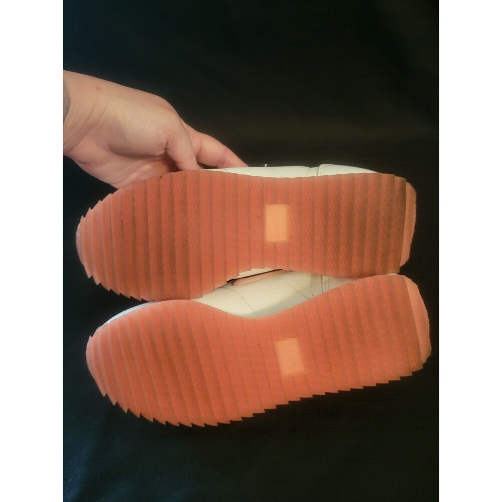 Womens NIKE CORTEZ Leather Vintage Y2K EUC Size 9 Metallic Pink/Fushia Authentic - Picture 5 of 9